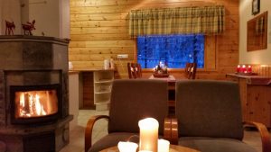Mökki Petäjälammella Ruka-Kuusamossa