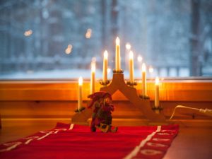 Mökki Petäjälammella Ruka-Kuusamossa