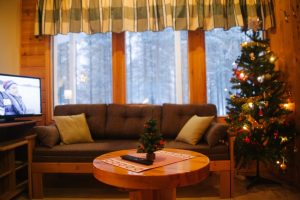 Mökki Petäjälammella Ruka-Kuusamossa