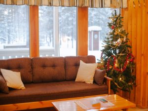 Mökki Petäjälammella Ruka-Kuusamossa