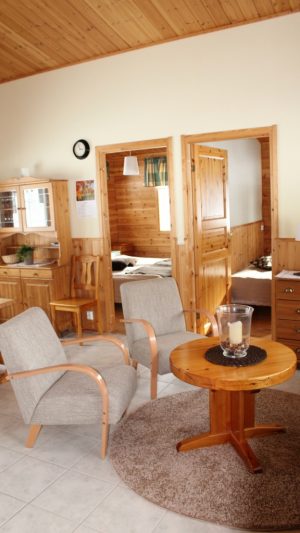Mökki Petäjälammella Ruka-Kuusamossa